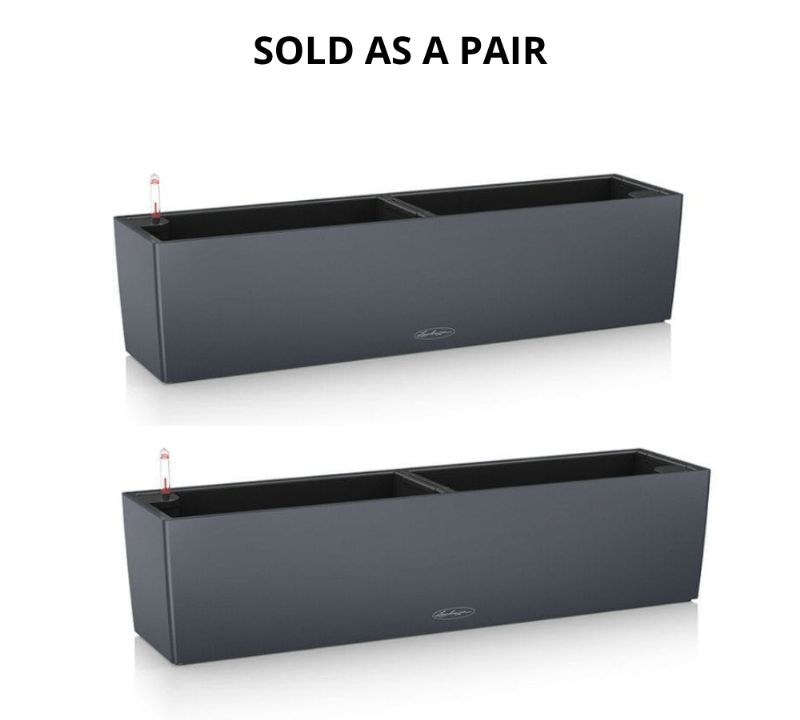 Lechuza Balconera Color PAIR (80 x 19 x 19 cm, Slate)